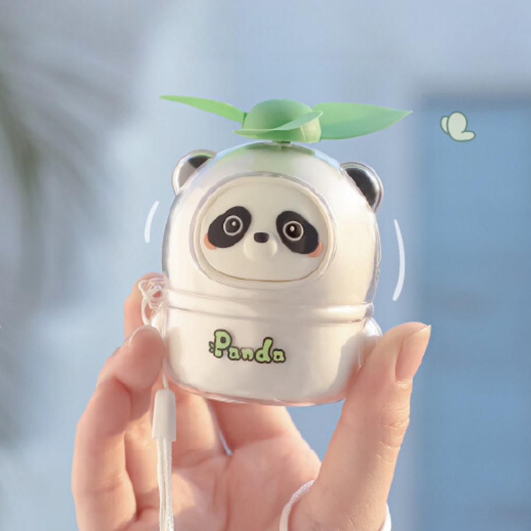 Panda Mini Powered Hand Fans