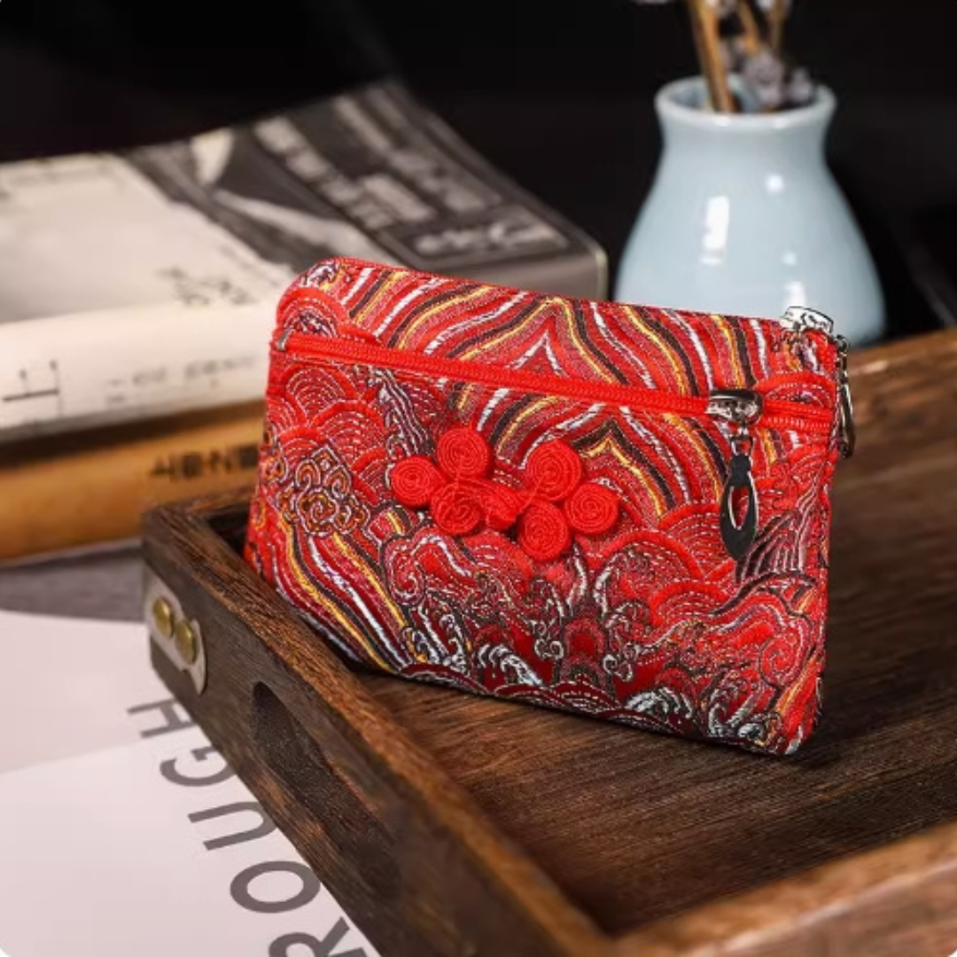 Limited Time Offer: Silk Nanjing Yunjin Purse For $1.49 Now!