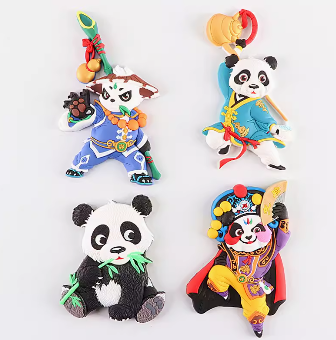 Refrigerator Magnets with Panda Style